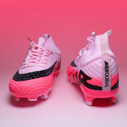 Pro Men’s Football Boots - Outdoor Studded Non-Slip Shoes