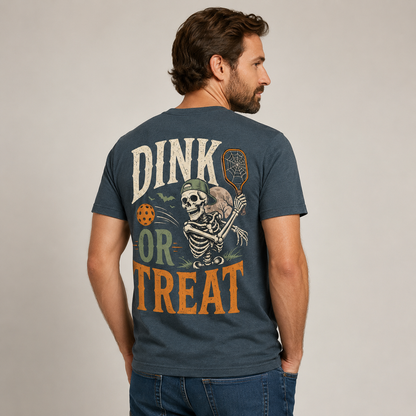 Dink or Treat Halloween Pickleball T-Shirt