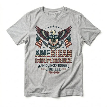 250th American Independence Eagle Tee - Semiquincentennial Jubilee 1776-2026
